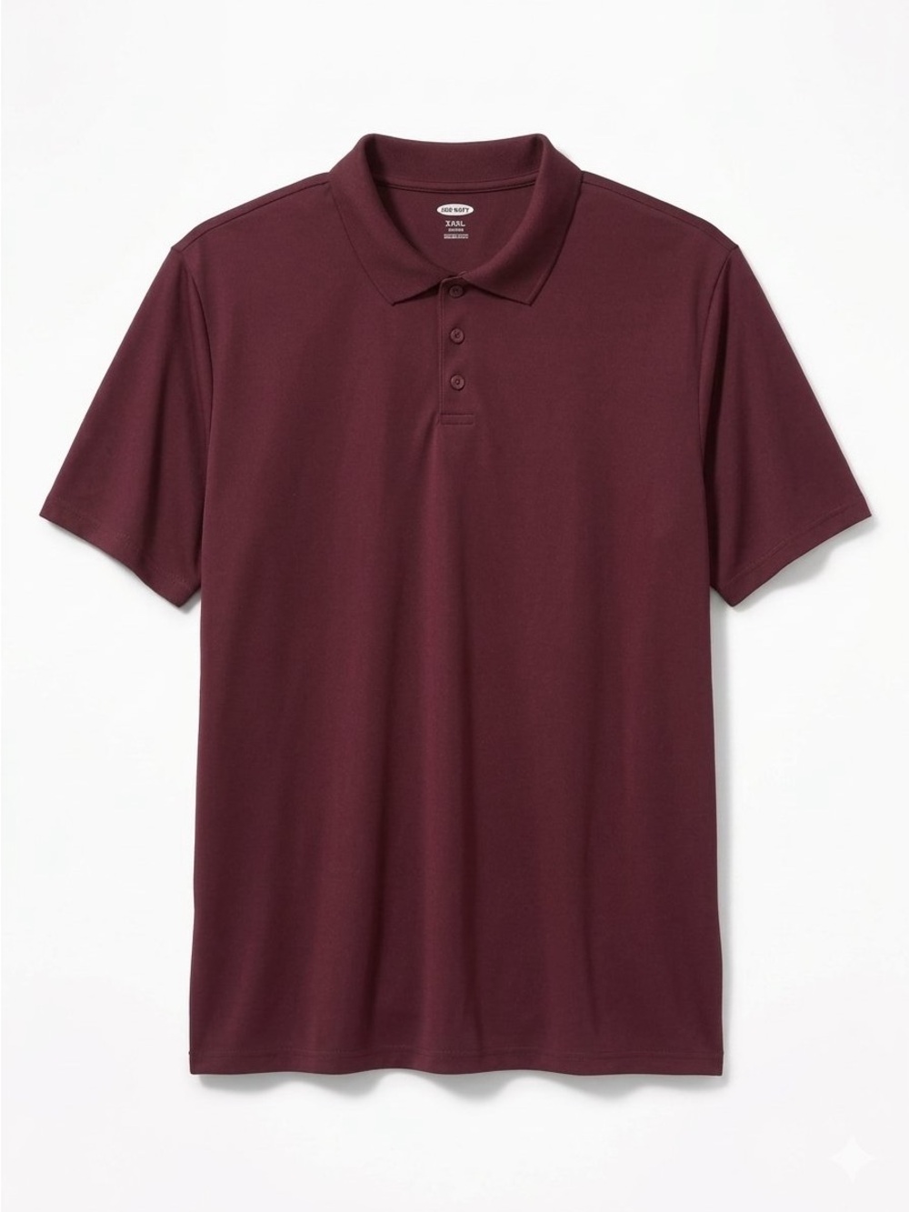 Old Navy Active Core Men's Maroon Polo Shirt 3XL / XXXL